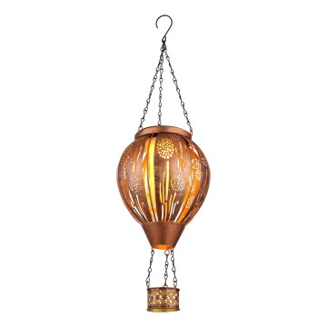 Globo - Zawieszana dekoracja solarna LED 12xLED/0,02W/3V IP44 300 mAh latający balon