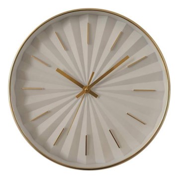 Globo - Zegar ścienny, średnica 30,5 cm, 1x AA, biały