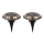 Globo - ZESTAW  2x LED Lampa solarna LED/0,72W/3V 3200K IP44