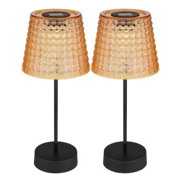 Globo - ZESTAW 2x LED Oświetlenie solarne LED/0,06W/3V IP44 pomarańczowe