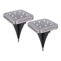 Globo - ZESTAW 2x LED Oświetlenie solarne LED/0,8W/1,2V IP44 300 mAh