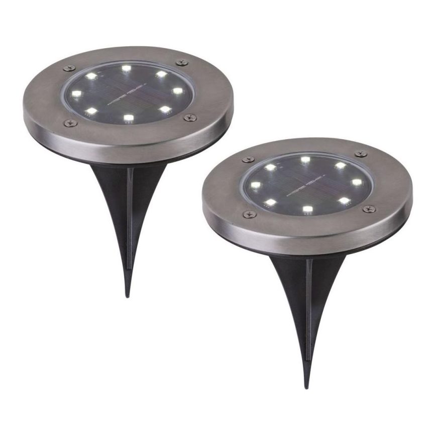 Globo - ZESTAW 2x LED Oświetlenie solarne LED/0,8W/3V IP44 300 mAh