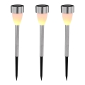 Globo - ZESTAW 3x Lampa solarna 3xLED/0,06W/1,2V IP44 200 mAh