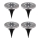 Globo - ZESTAW 4x LED Oświetlenie solarne LED/0,1W/3V IP44