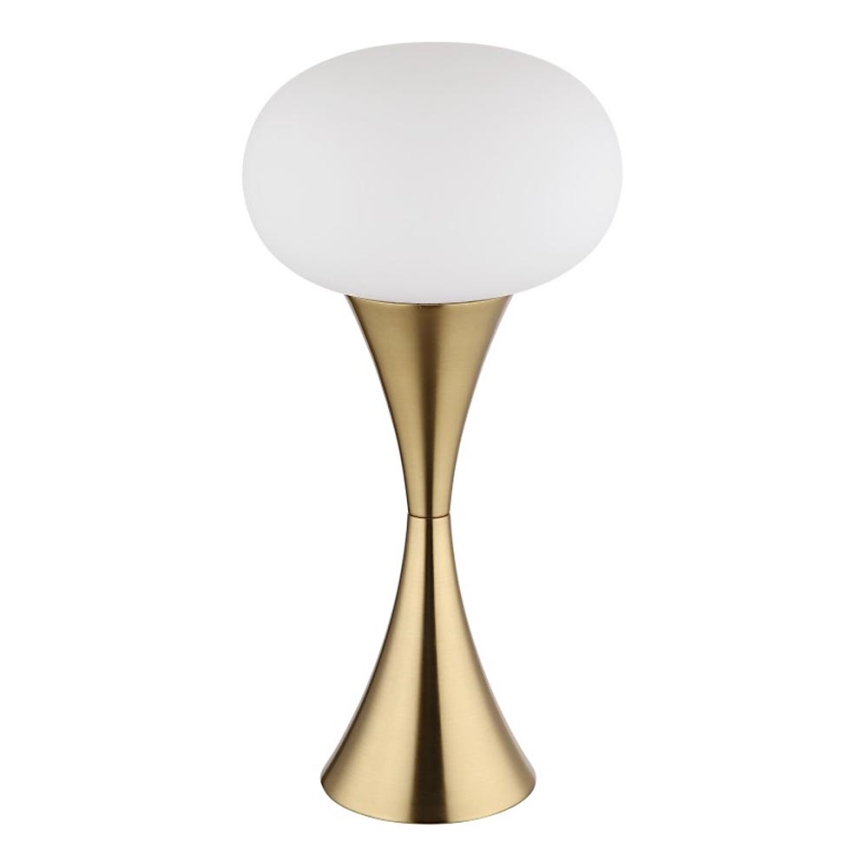 Globo - Złota lampa stołowa 1xE14/25W/230V