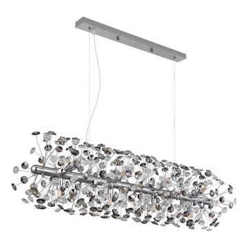 Globo - Żyrandol LED na lince 12xG9/3,5W/230V chrom błyszczący