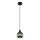Globo - Żyrandol na lince 1xE27/25W/230V śr. 15 cm zielony