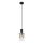 Globo - Żyrandol na lince 1xE27/40W/230V śr. 12,5 cm czarny