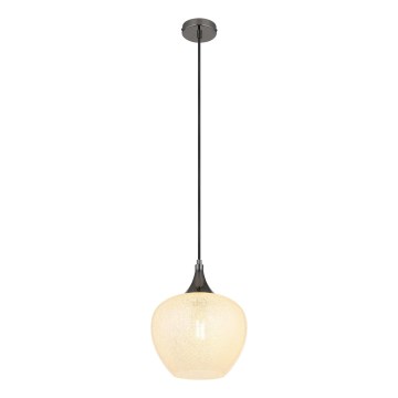 Globo - Żyrandol na lince 1xE27/40W/230V śr. 24 cm biały/antracyt