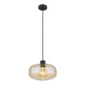 Globo - Żyrandol na lince 1xE27/40W/230V śr. 28 cm przezroczysty