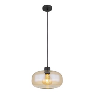 Globo - Żyrandol na lince 1xE27/40W/230V śr. 28 cm przezroczysty