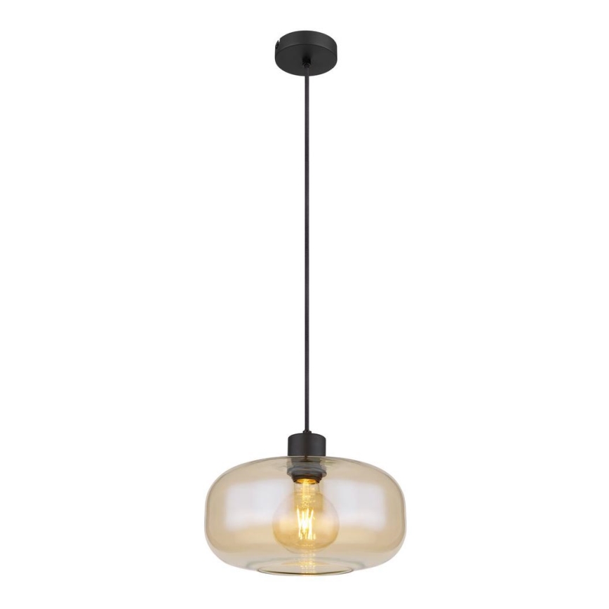 Globo - Żyrandol na lince 1xE27/40W/230V śr. 28 cm przezroczysty