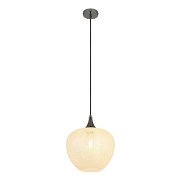 Globo - Żyrandol na lince 1xE27/40W/230V śr. 29 cm biały/antracyt