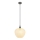 Globo - Żyrandol na lince 1xE27/40W/230V śr. 29 cm biały/antracyt