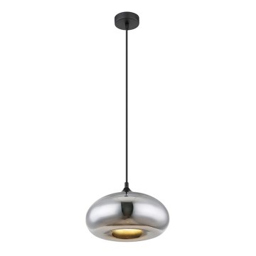 Globo - Żyrandol na lince 1xE27/60W/230V błyszczący chrom