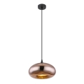 Globo - Żyrandol na lince 1xE27/60W/230V miedź