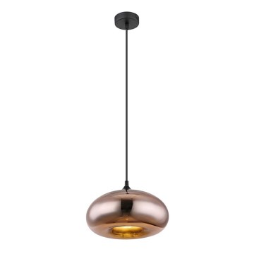 Globo - Żyrandol na lince 1xE27/60W/230V miedź
