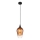 Globo - Żyrandol na lince 1xE27/60W/230V śr. 18 cm miedziany