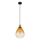 Globo - Żyrandol na lince 1xE27/60W/230V śr. 21 cm pomarańczowy