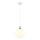 Globo - Żyrandol na lince 1xE27/60W/230V śr. 24 cm biały