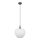 Globo - Żyrandol na lince 1xE27/60W/230V śr. 29 cm biały/brązowy