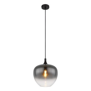 Globo - Żyrandol na lince 1xE27/60W/230V śr. 29 cm czarny