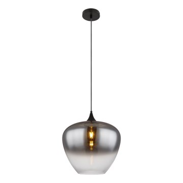 Globo - Żyrandol na lince 1xE27/60W/230V śr. 40 cm czarne