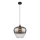 Globo - Żyrandol na lince 1xE27/60W/230V śr. 40 cm czarne