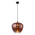 Globo - Żyrandol na lince 1xE27/60W/230V śr. 40 cm miedź