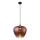 Globo - Żyrandol na lince 1xE27/60W/230V śr. 40 cm miedź