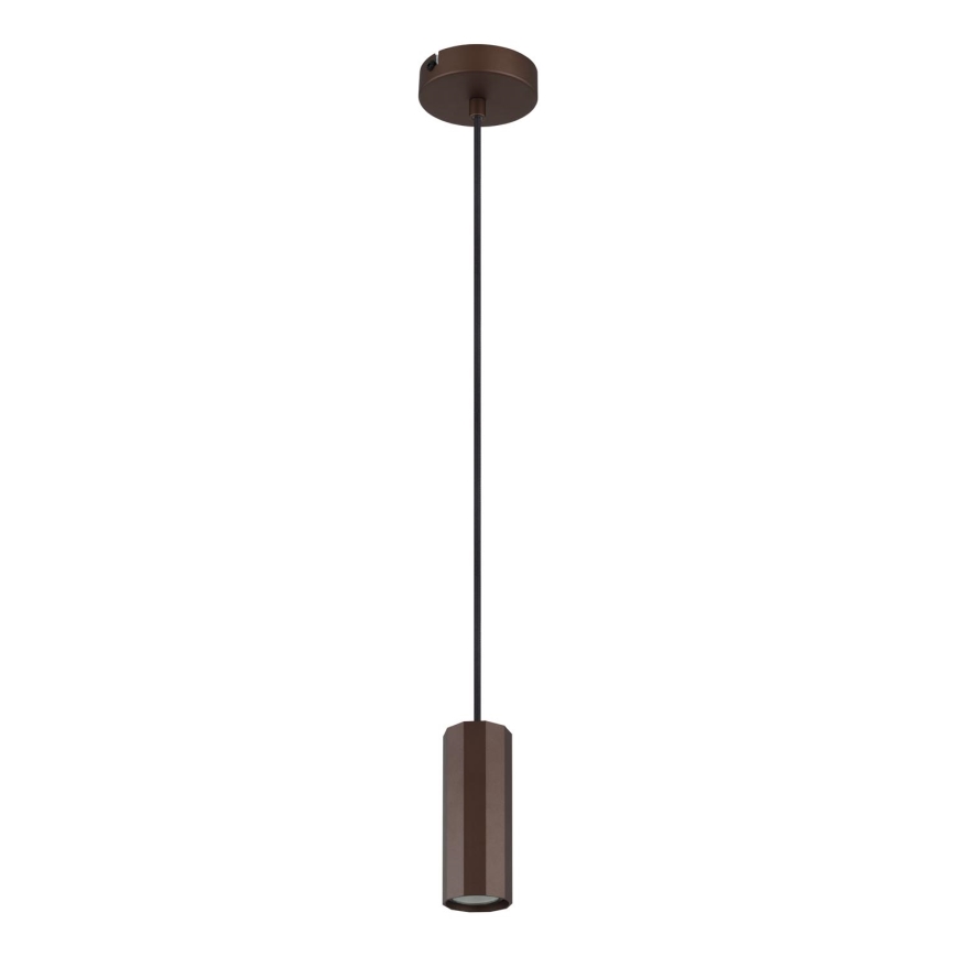 Globo - Żyrandol na lince 1xGU10/25W/230V brązowy