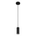 Globo - Żyrandol na lince 1xGU10/25W/230V czarny