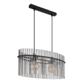 Globo - Żyrandol na lince 2xE27/60W/230V czarny