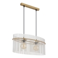 Globo - Żyrandol na lince 2xE27/60W/230V złoty