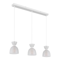 Globo - Żyrandol na lince 3xE14/40W/230V biały