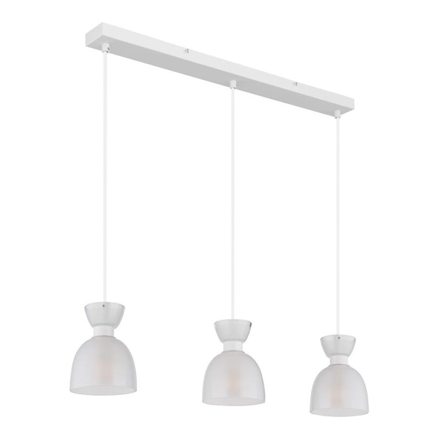 Globo - Żyrandol na lince 3xE14/40W/230V biały