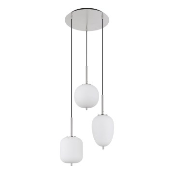 Globo - Żyrandol na lince 3xE14/40W/230V chrom błyszczący