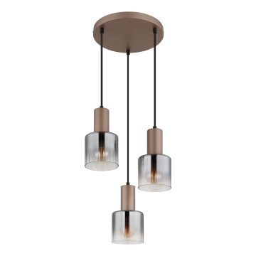 Globo - Żyrandol na lince 3xE27/40W/230V