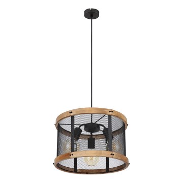 Globo - Żyrandol na lince 3xE27/40W/230V śr. 40 cm