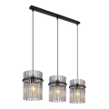 Globo - Żyrandol na lince 3xE27/60W/230V czarne