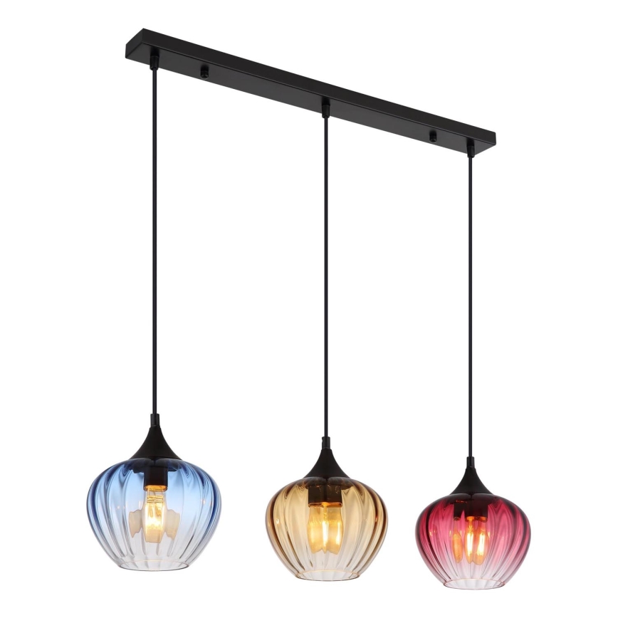 Globo - Żyrandol na lince 3xE27/60W/230V