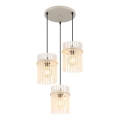Globo - Żyrandol na lince 3xE27/60W/230V