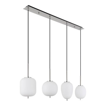 Globo - Żyrandol na lince 4xE14/40W/230V biały