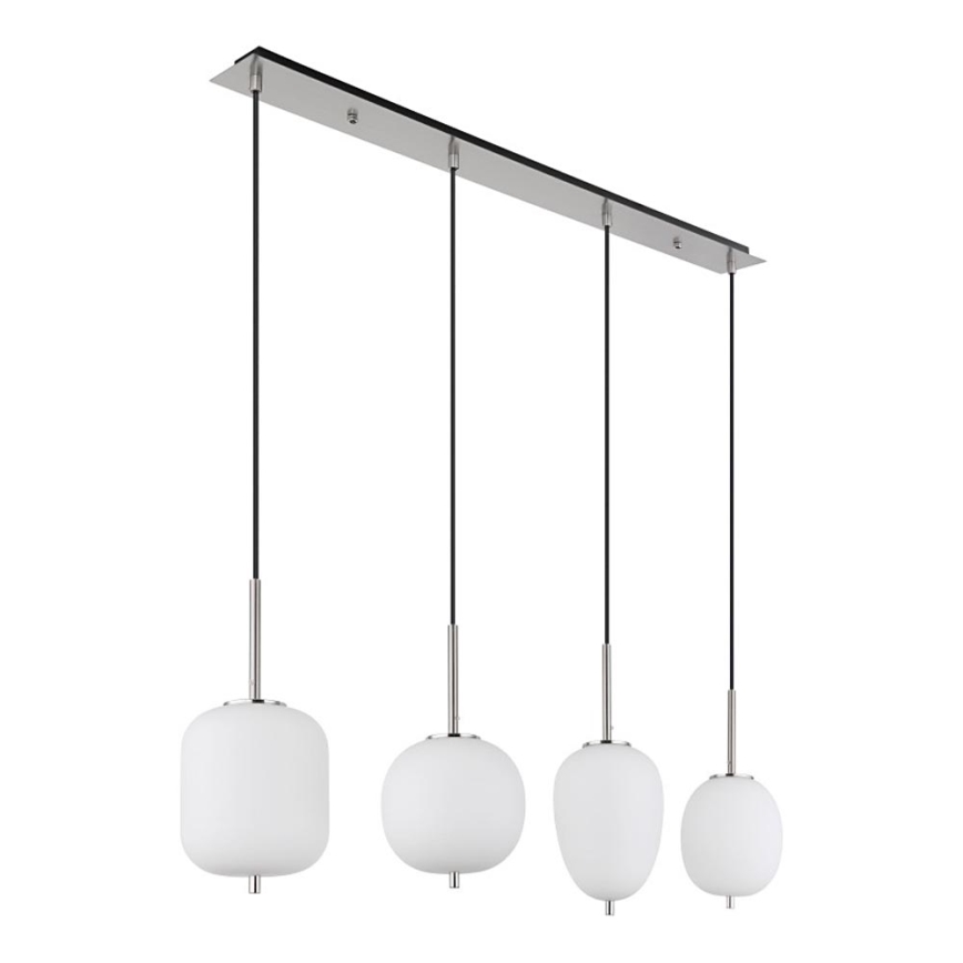 Globo - Żyrandol na lince 4xE14/40W/230V biały