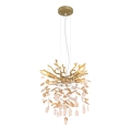 Globo - Żyrandol na lince 4xE14/40W/230V złoty