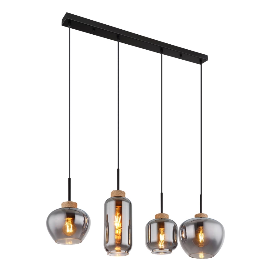 Globo - Żyrandol na lince 4xE27/40W/230V