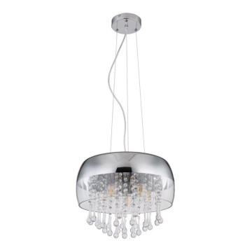 Globo - Żyrandol na lince 5xE14/25W/230V