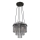 Globo - Żyrandol na lince 5xE14/40W/230V czarny