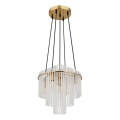 Globo - Żyrandol na lince 5xE14/40W/230V złoty
