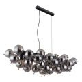 Globo - Żyrandol na lince 6xE14/25W/230V czarny